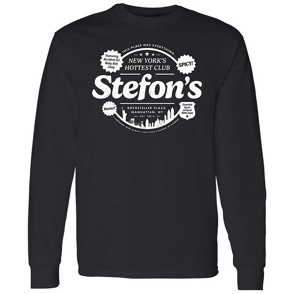 Long Sleeve T-Shirt - GGDXEYV4 - Black - 1