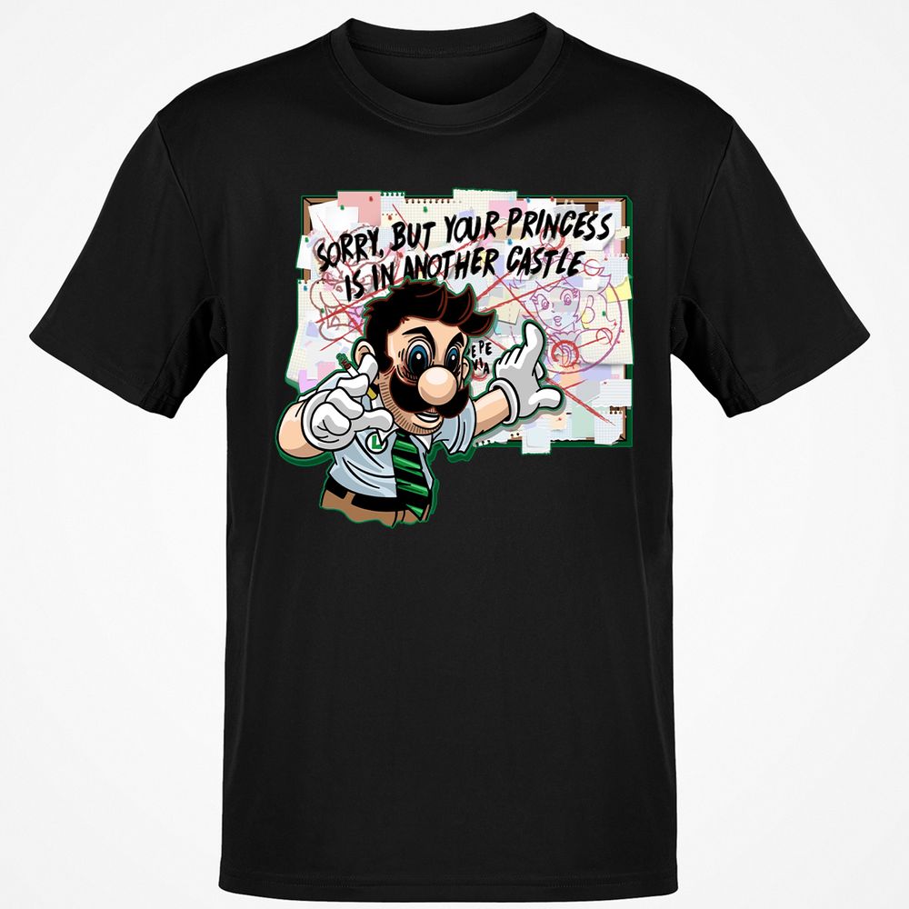 Classic Unisex T-Shirt - R7ZFWPYQ - Black - 1