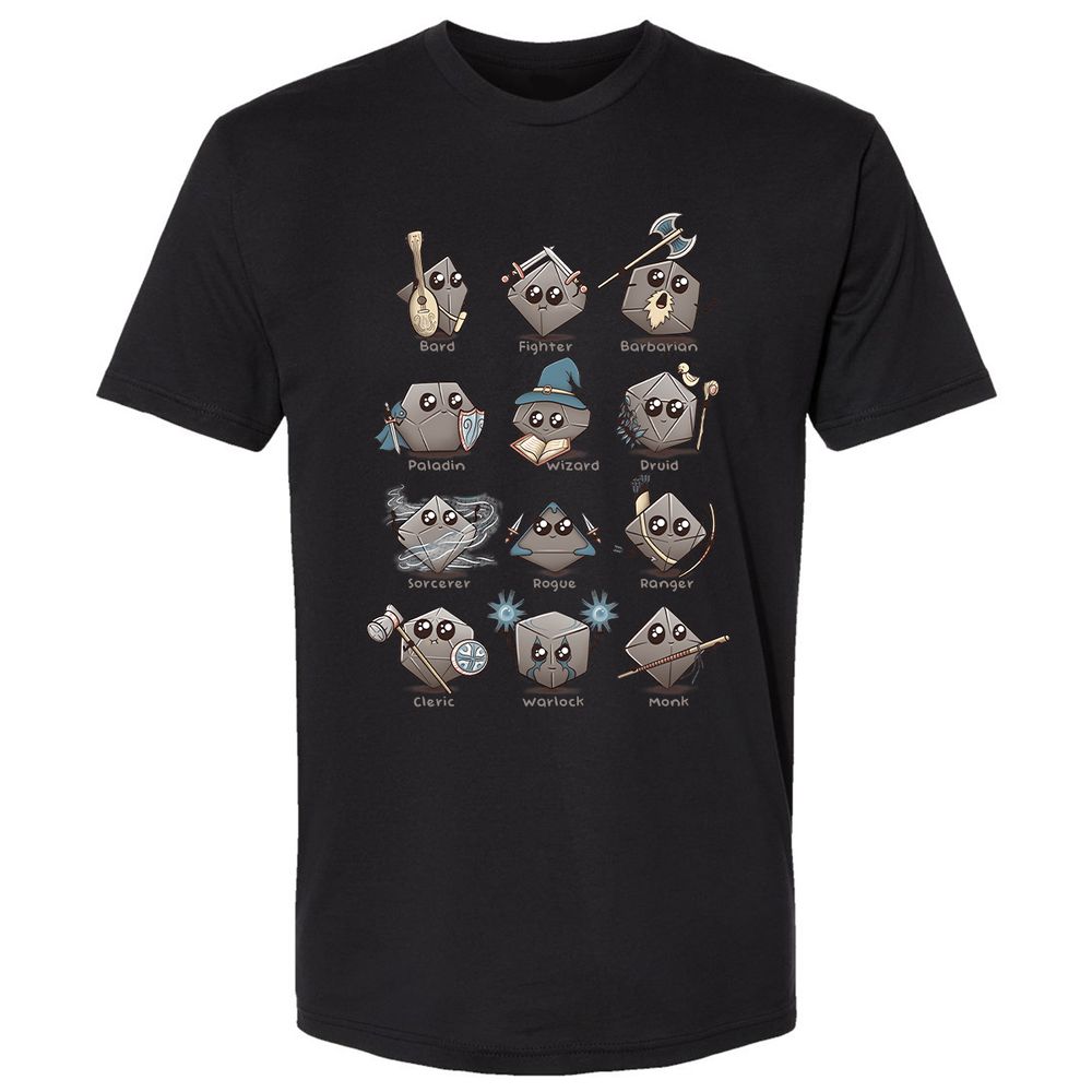 Premium Unisex T-Shirt - WLF56PJ2 - Black - 1