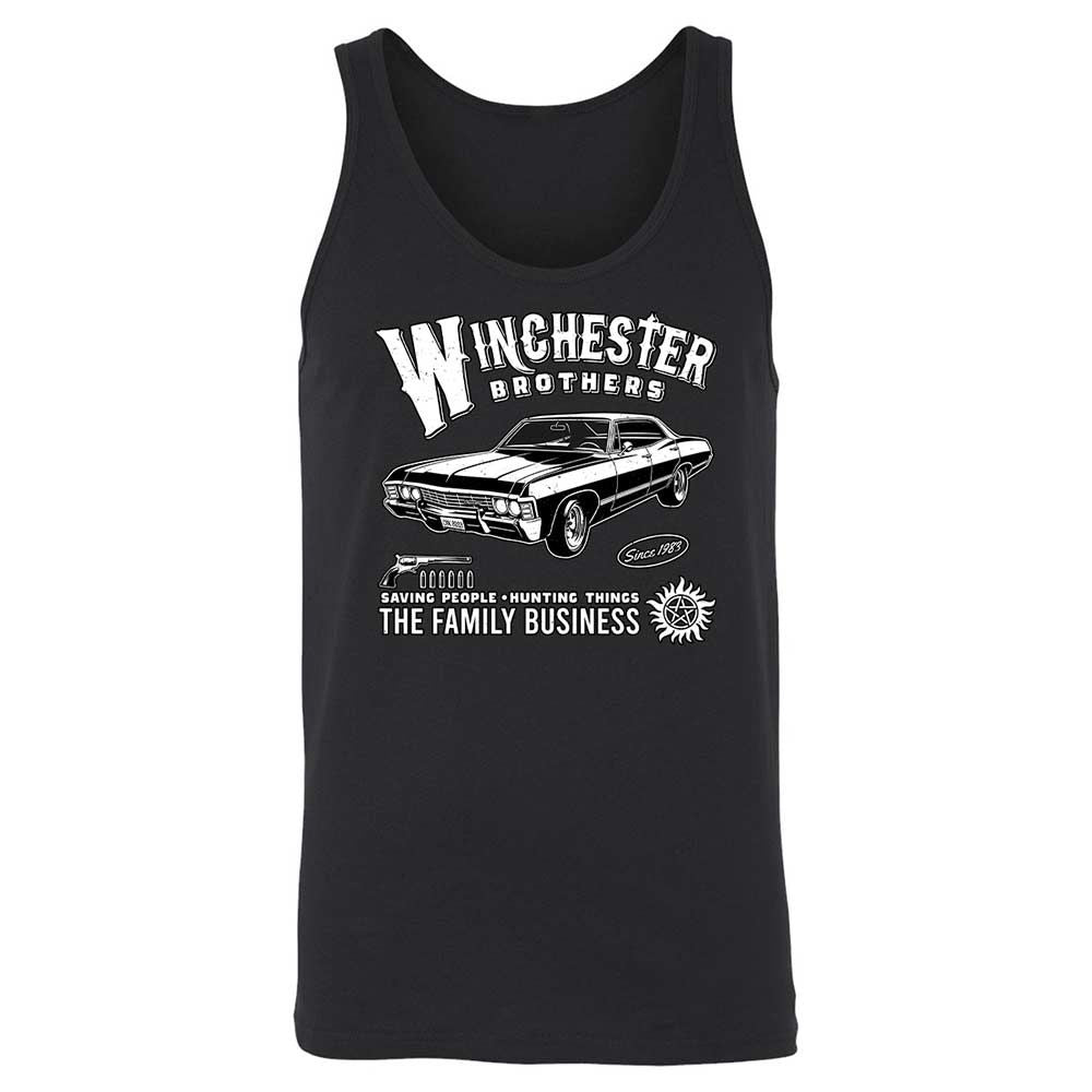 Unisex Jersey Tank - L943NVGD - Black - 1