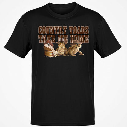 Country Toads Take Me Home - Black - 1