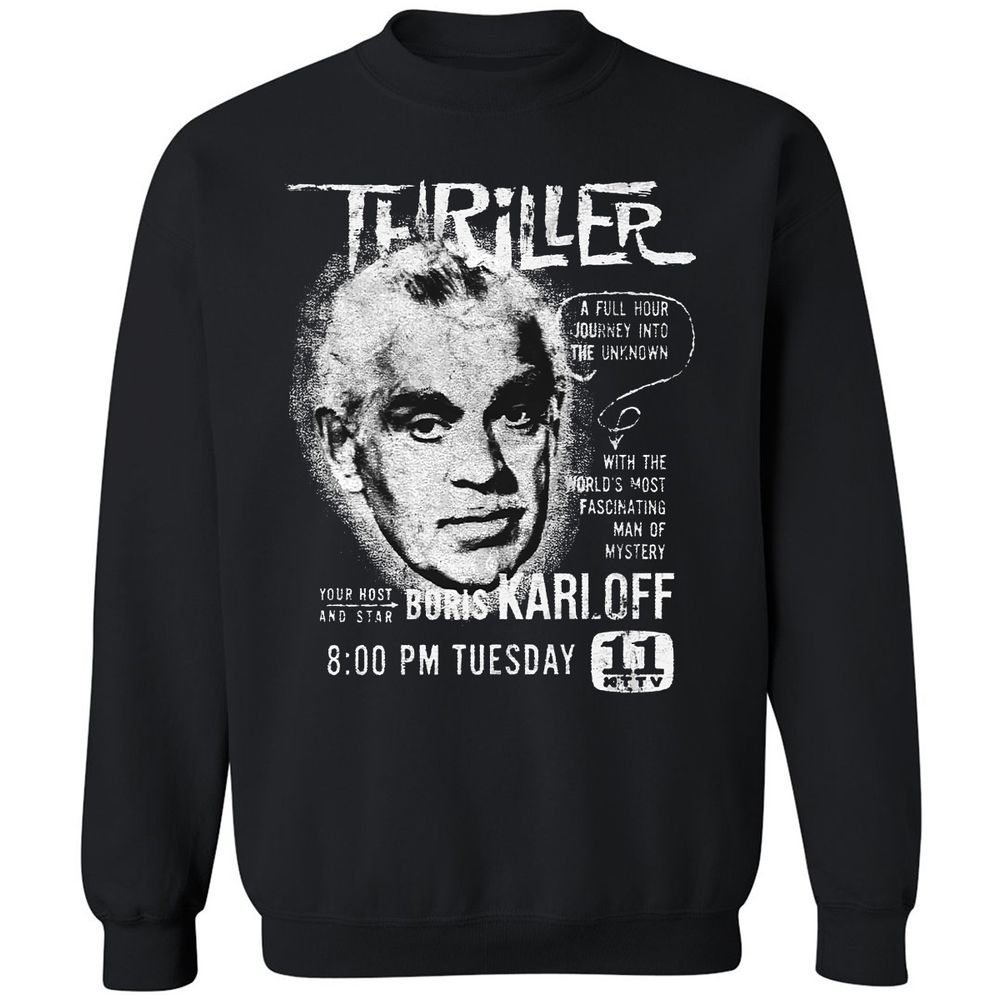 Classic Unisex Sweatshirt - 7S8WGN7D - Black - 1