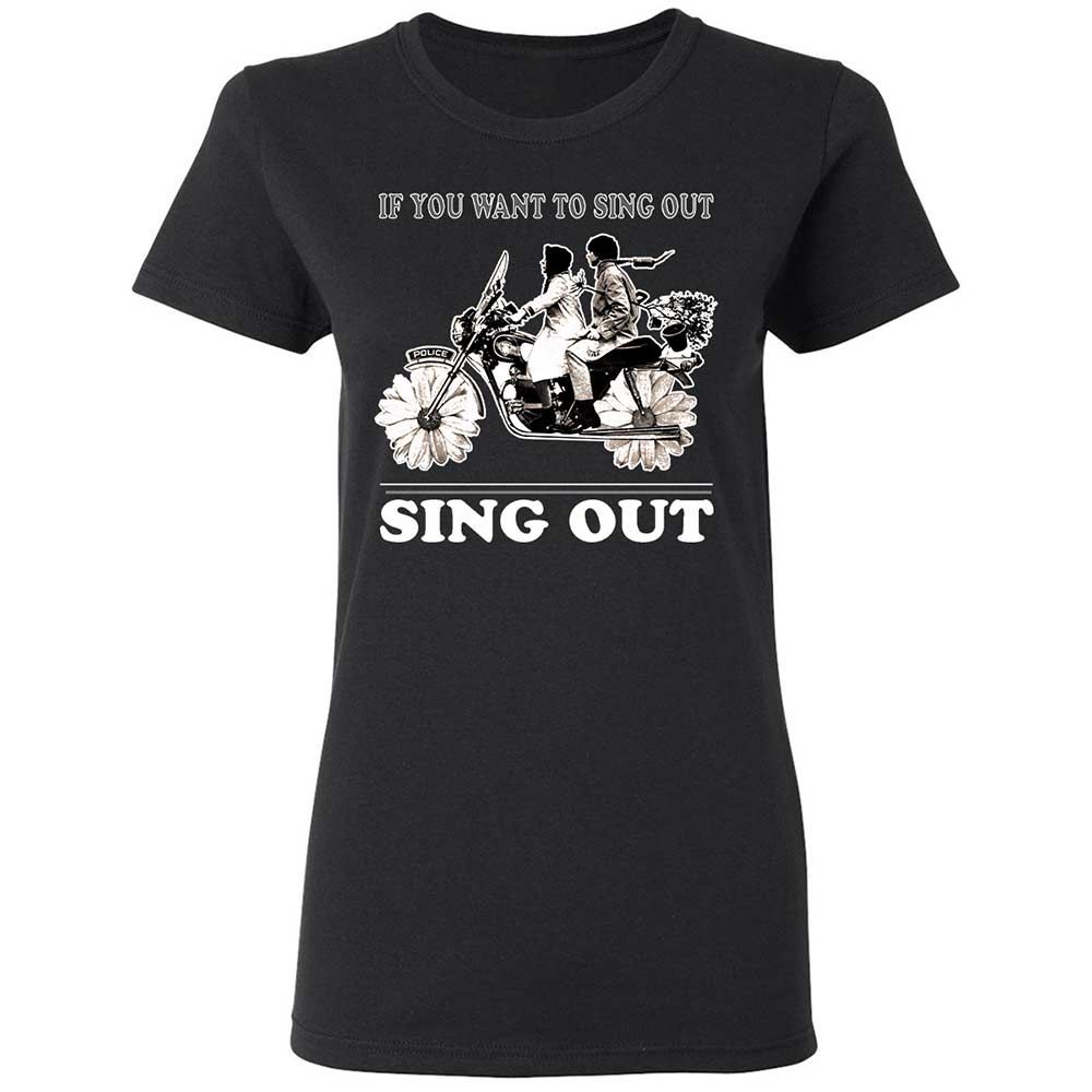 If you want to sing out, sing out - Black - 1