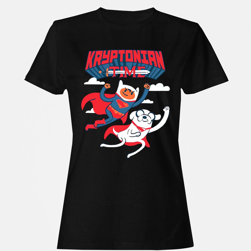 Women's T-Shirt - MCH7J8FU - Black - 1