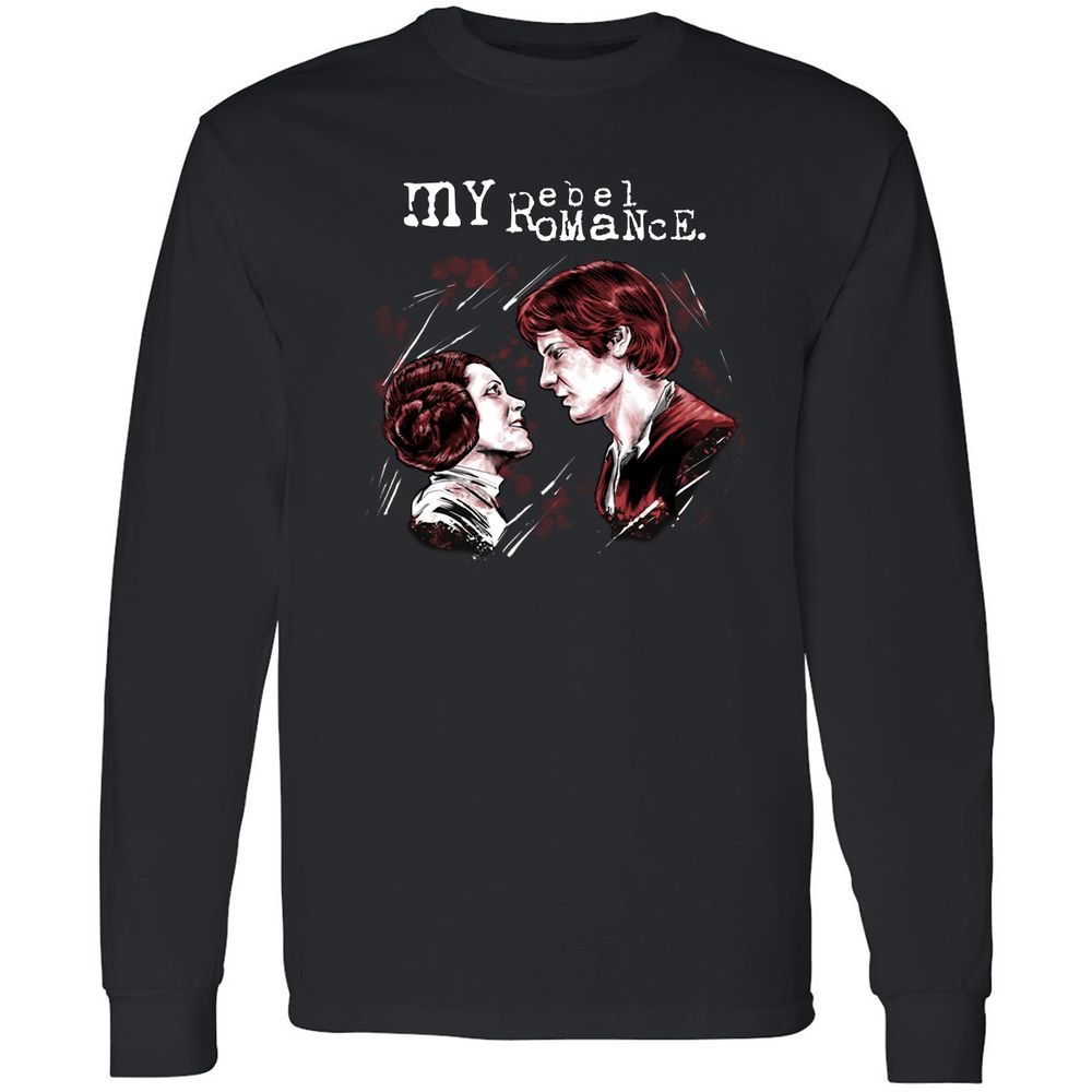 Long Sleeve T-Shirt - E58F9LM7 - Black - 1