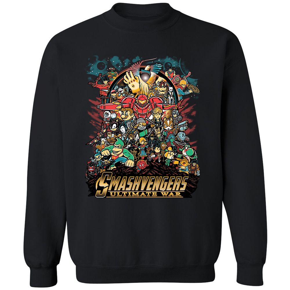 Classic Unisex Sweatshirt - C71PC22R - Black - 1