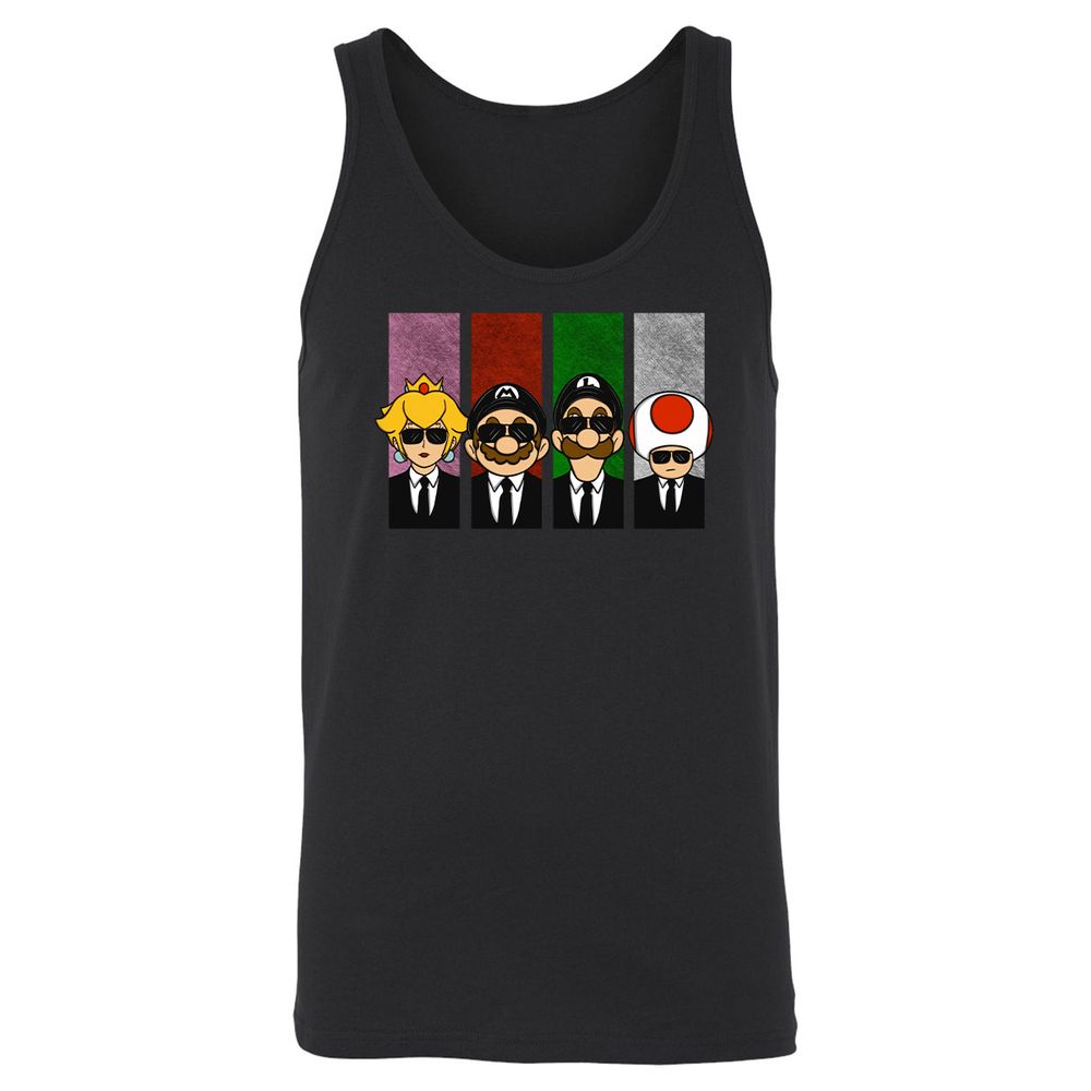 Unisex Jersey Tank - MGRSQZFY - Black - 1