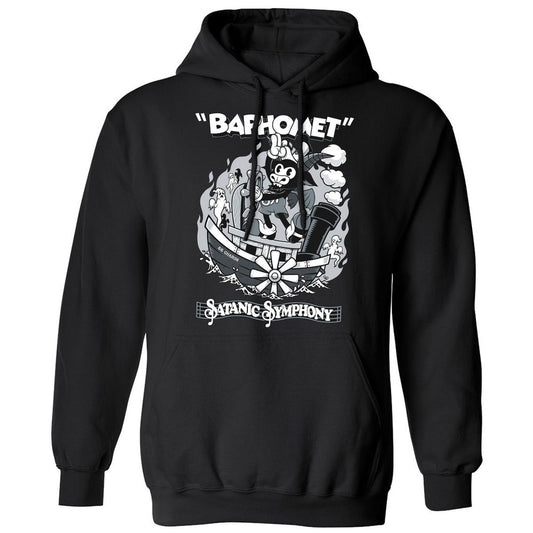 Classic Unisex Hoodie - JUC4HCTX - Black - 1