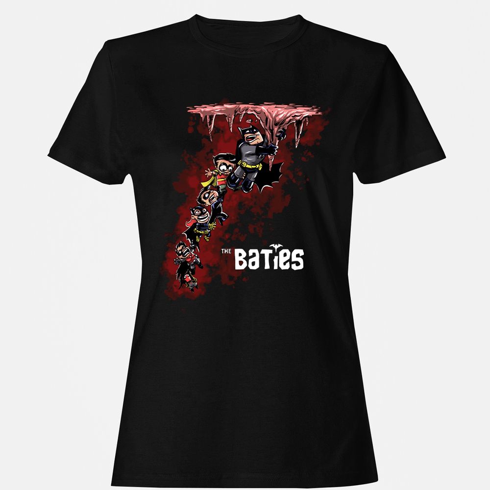 Women's T-Shirt - SZMLY9FP - Black - 1