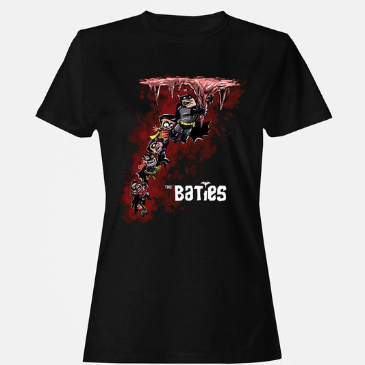 Women's T-Shirt - SZMLY9FP - Black - 1