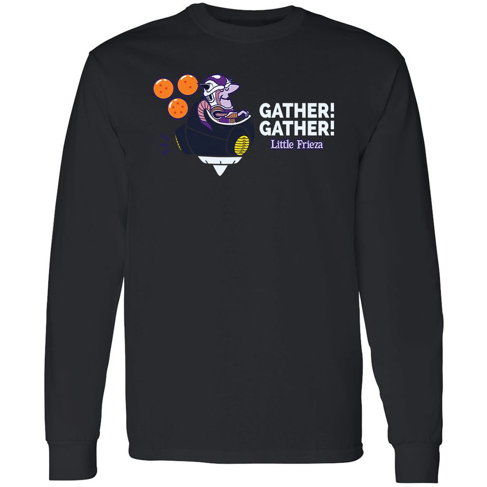 Long Sleeve T-Shirt - HQMJFDCV - Black - 1