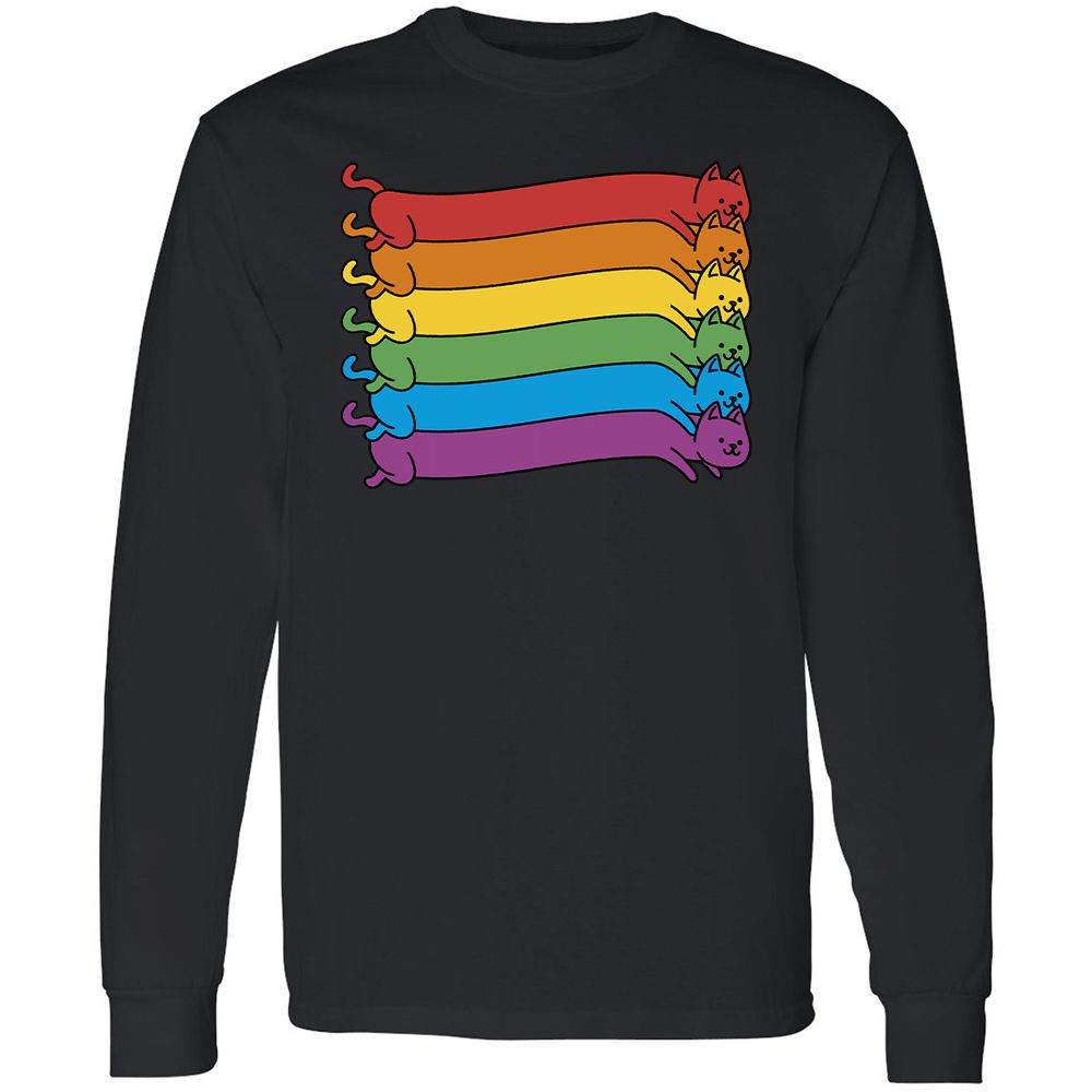 Long Sleeve T-Shirt - DCDZSMBX - Black - 1