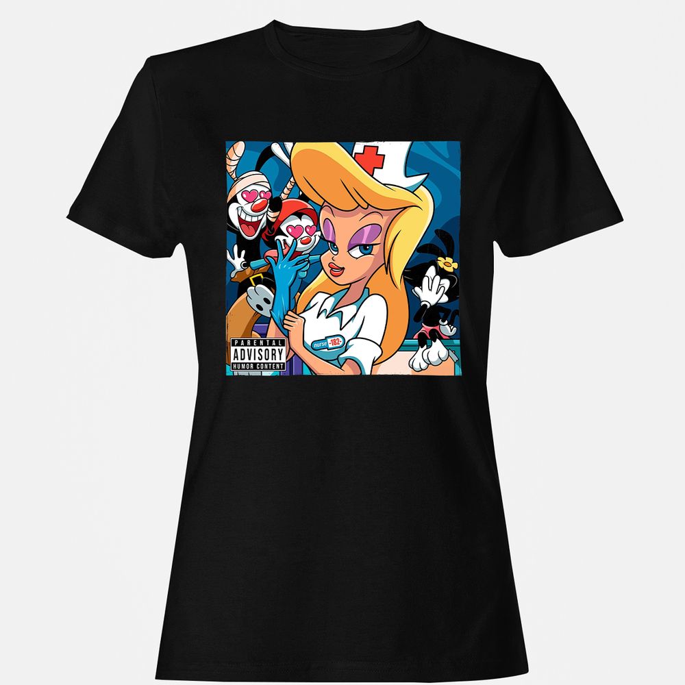 Women's T-Shirt - 7BA1R2C5 - Black - 1