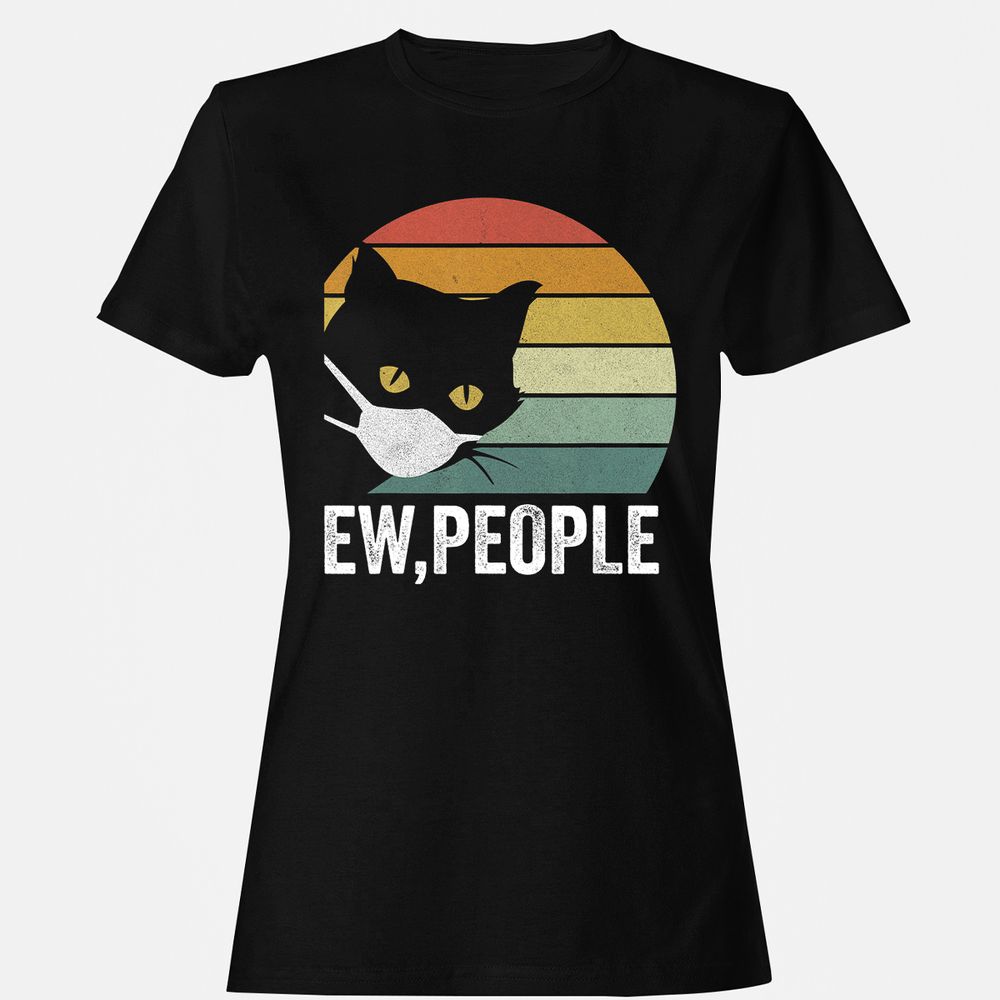 Women's T-Shirt - GT1YBHJ8 - Black - 1