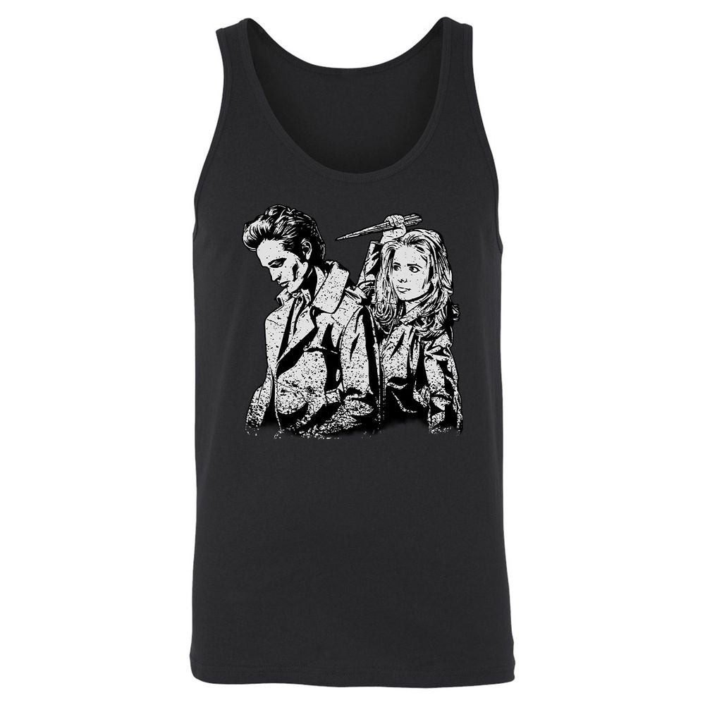 Unisex Jersey Tank - M2FPXRNW - Black - 1