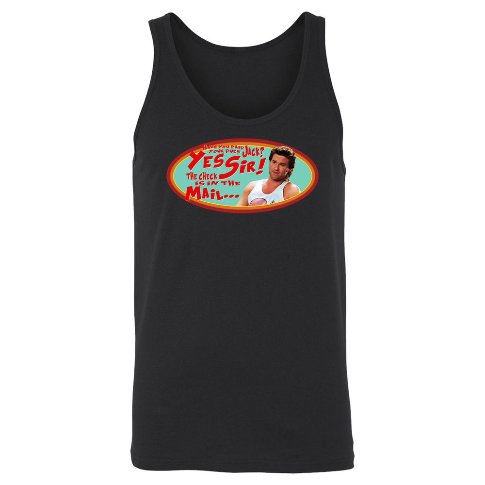 Unisex Jersey Tank - B2SZAQ2J - Black - 1