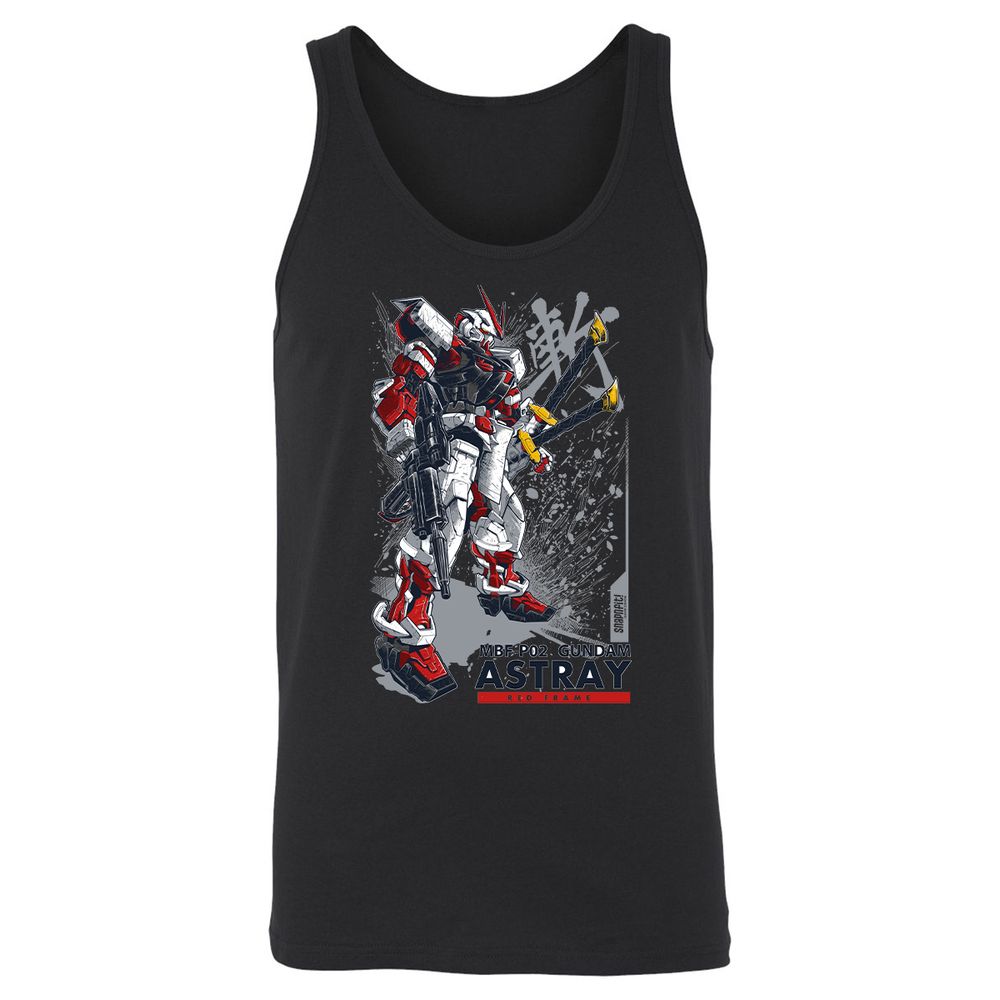 Unisex Jersey Tank - W6A757YK - Black - 1