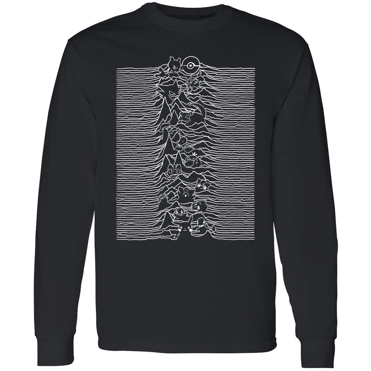 Long Sleeve T-Shirt - YN9ZQEBB - Black - 1