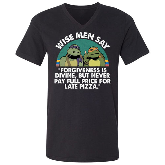 Unisex V-Neck T-Shirt - JET29G31 - Black - 1