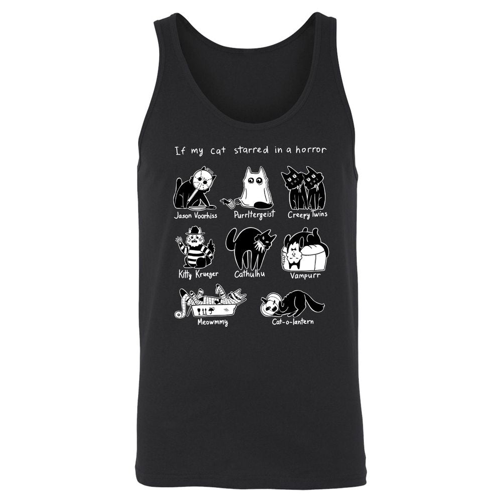 Unisex Jersey Tank - 3G3NUKSQ - Black - 1