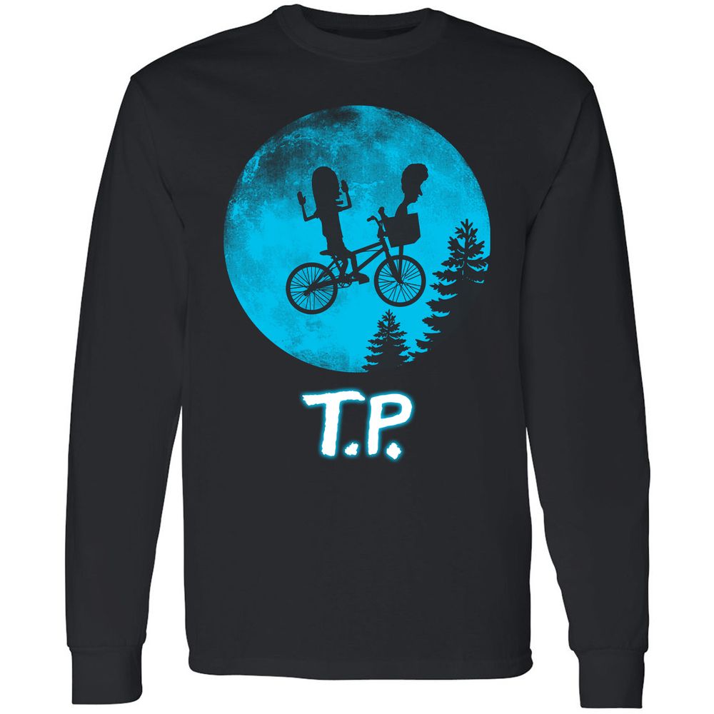 Long Sleeve T-Shirt - 7E2QKVHR - Black - 1