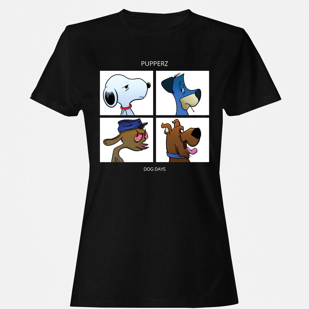 Women's T-Shirt - XGS4F9V6 - Black - 1