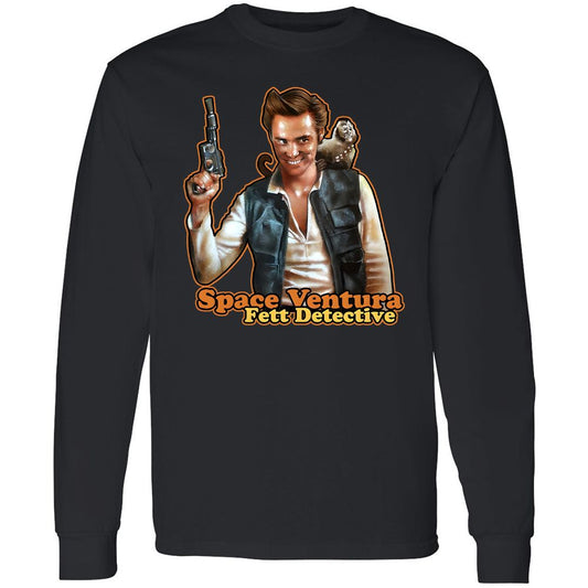 Long Sleeve T-Shirt - VU58AH57 - Black - 1