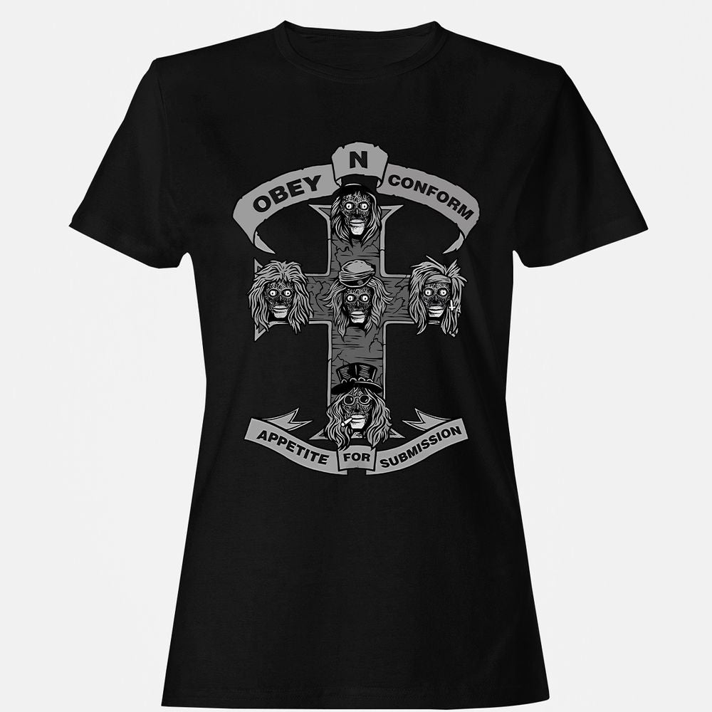 Women's T-Shirt - V1JKA5VG - Black - 1