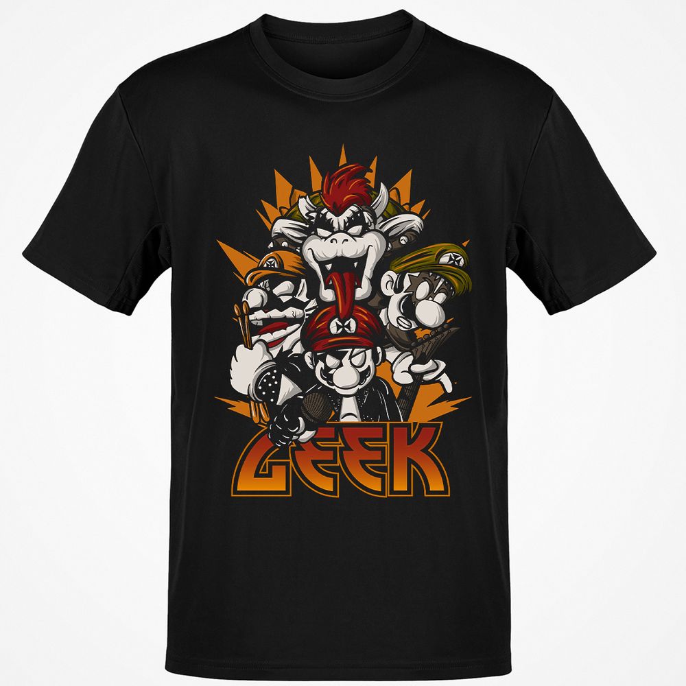 Classic Unisex T-Shirt - ZUE7DLEM - Black - 1