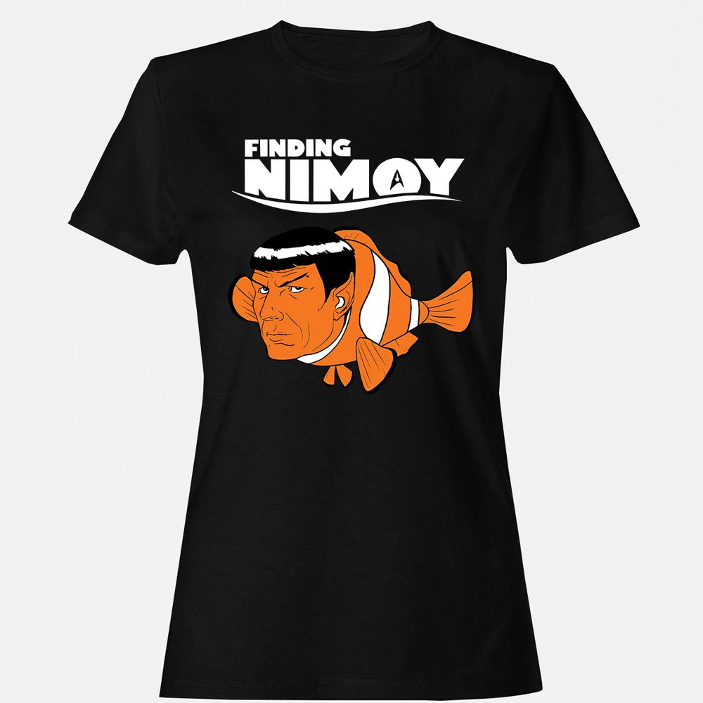 Women's T-Shirt - ZRC127YY - Black - 1