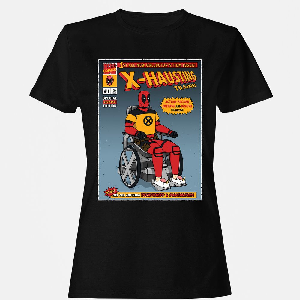 Women's T-Shirt - QKQH669X - Black - 1