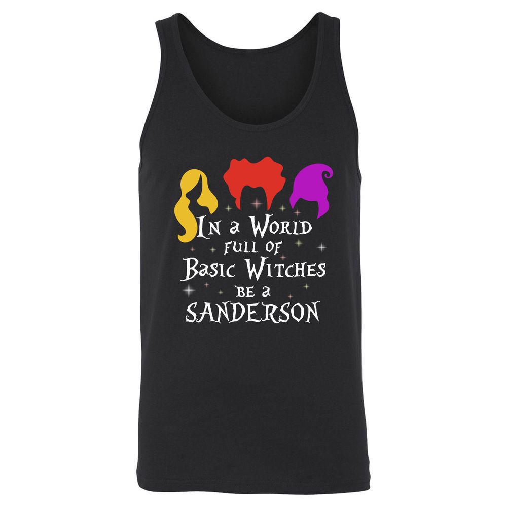Unisex Jersey Tank - HFQ35H4M - Black - 1