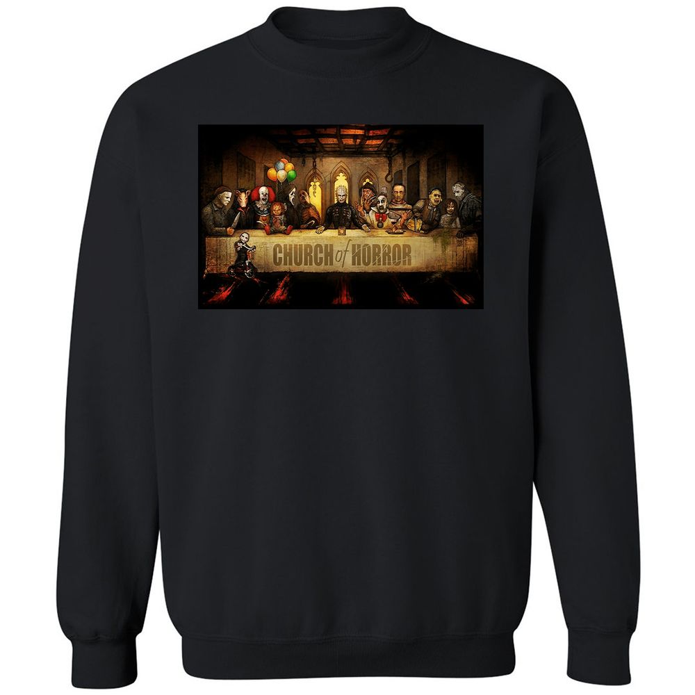 Classic Unisex Sweatshirt - 7HK4A7XM - Black - 1