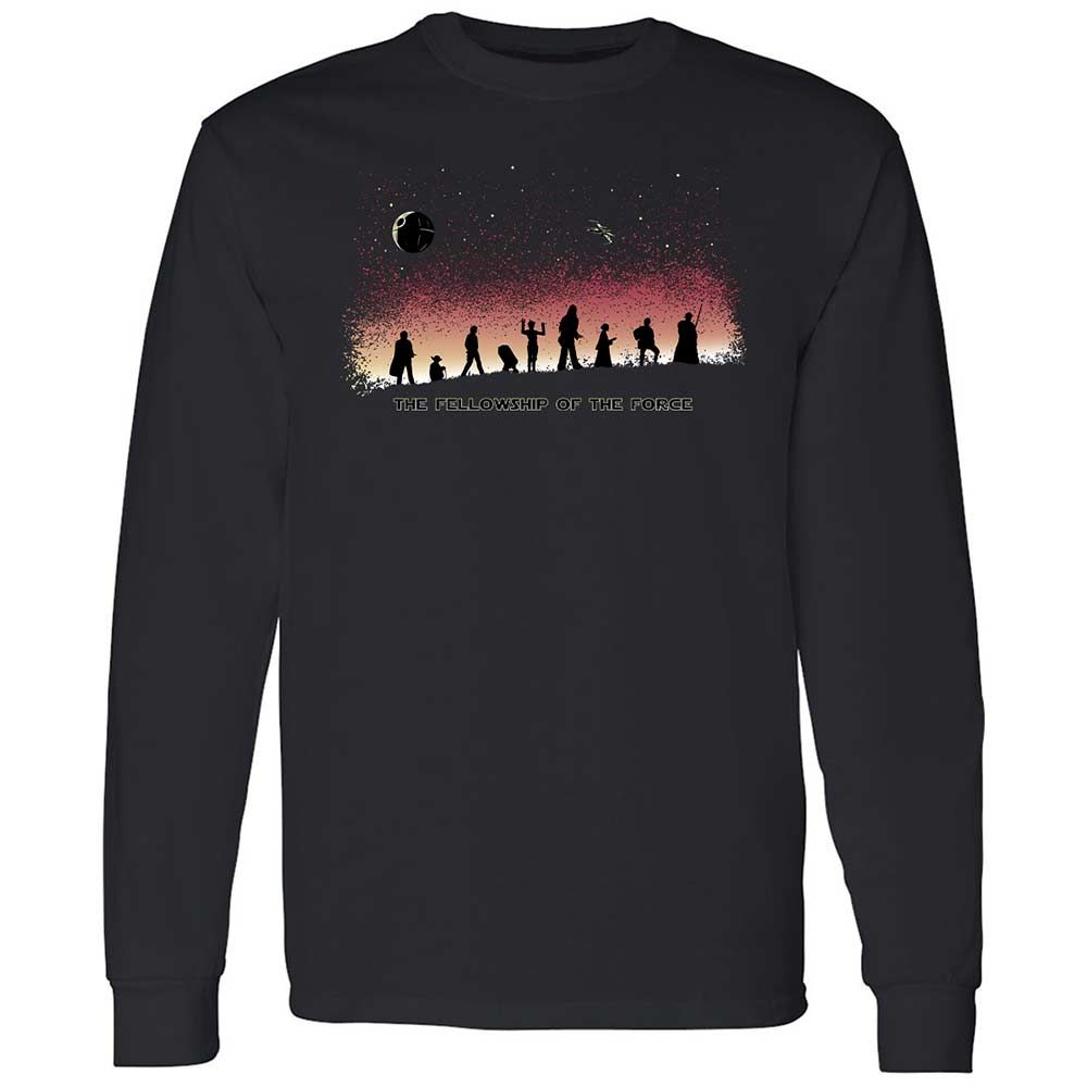 Long Sleeve T-Shirt - 6K9DGZUE - Black - 1
