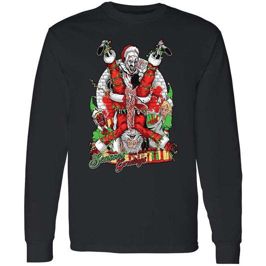 Seasons Greetings - Black - 1