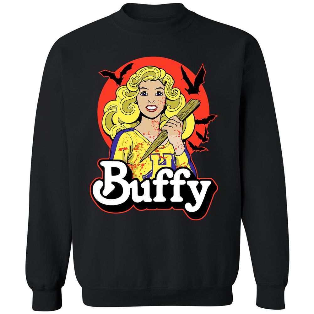 Classic Unisex Sweatshirt - 1WQF57ZV - Black - 1