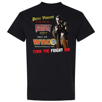 Peter Vincent Fright horror night cult - Black - 1