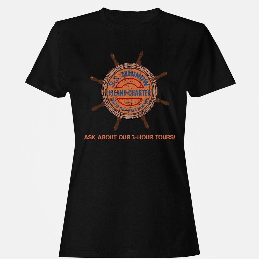 Women's T-Shirt - ZAHDH8EL - Black - 1