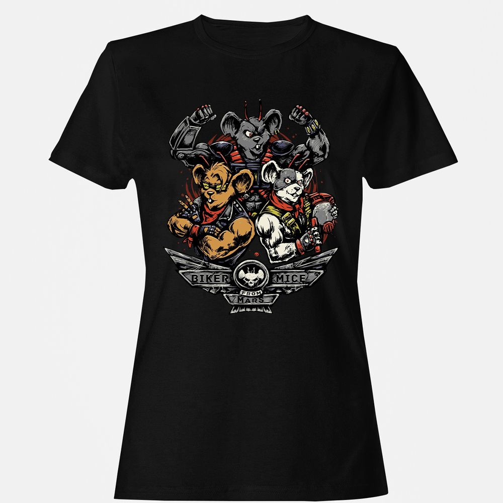 Women's T-Shirt - SNATQREZ - Black - 1