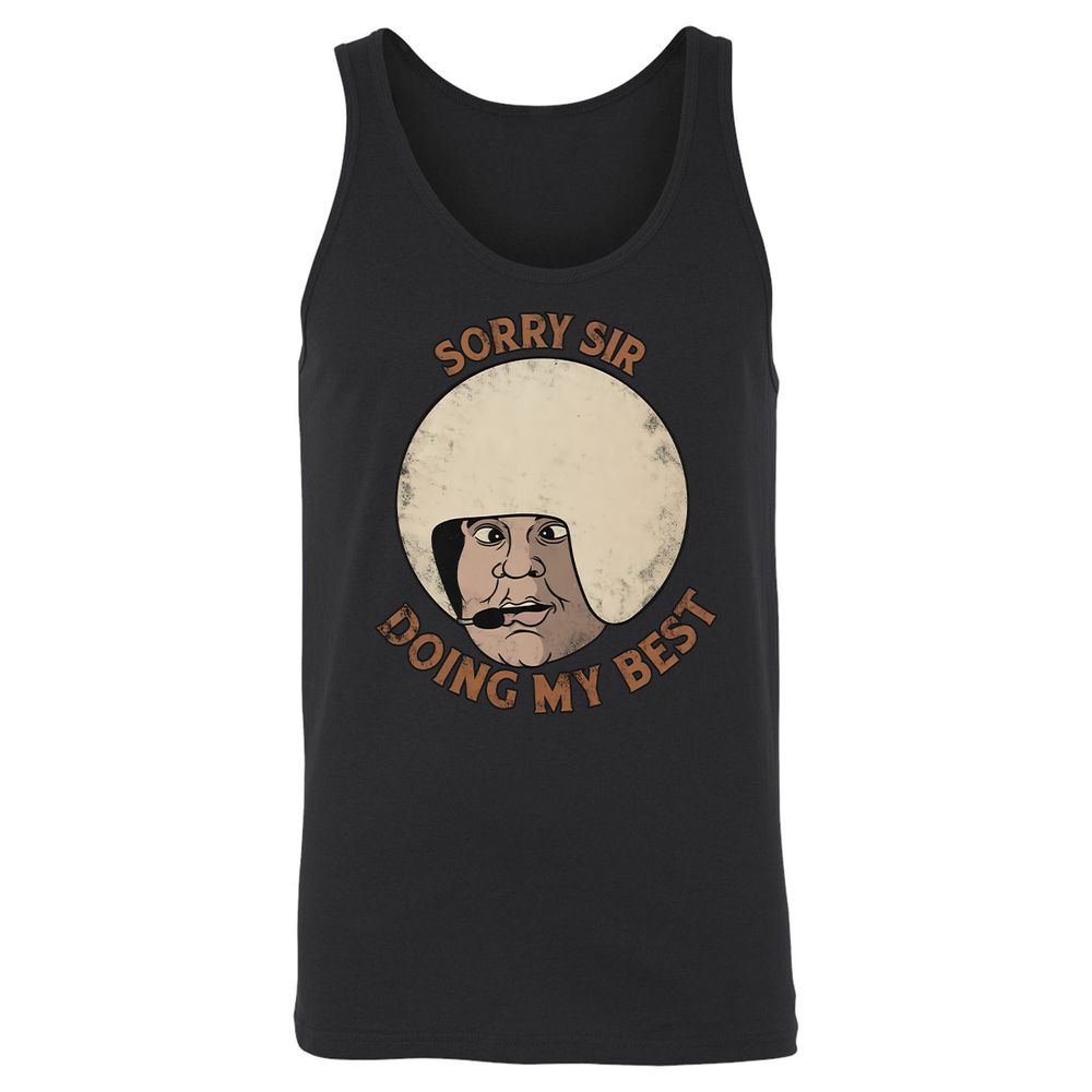 Unisex Jersey Tank - V36UC6GV - Black - 1