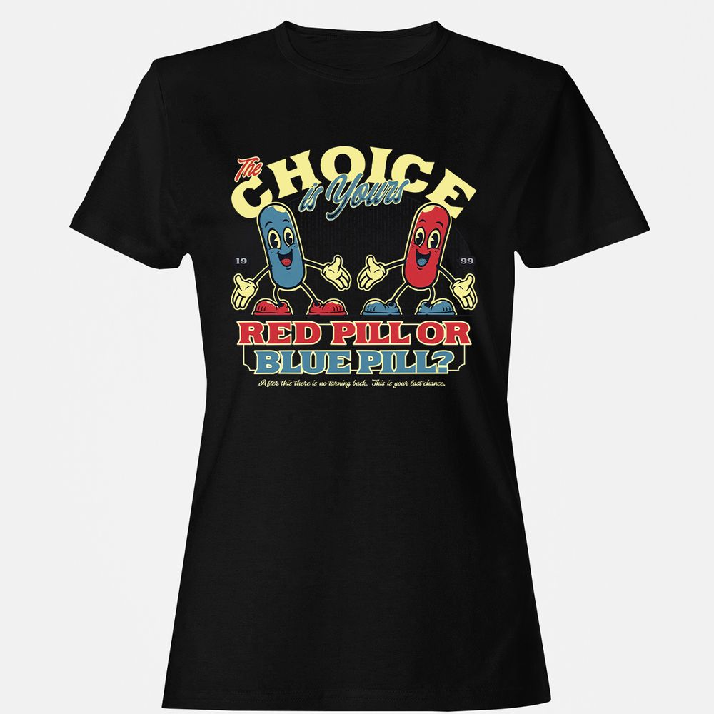 Women's T-Shirt - P74QA1YM - Black - 1