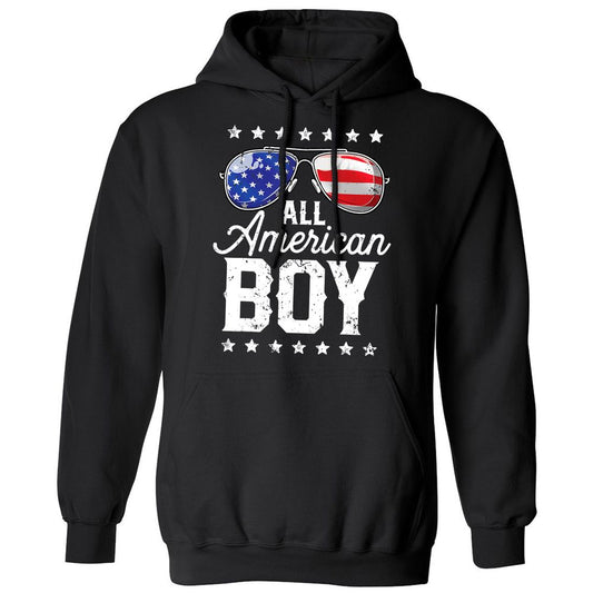 Classic Unisex Hoodie - 7YL5B5E4 - Black - 1