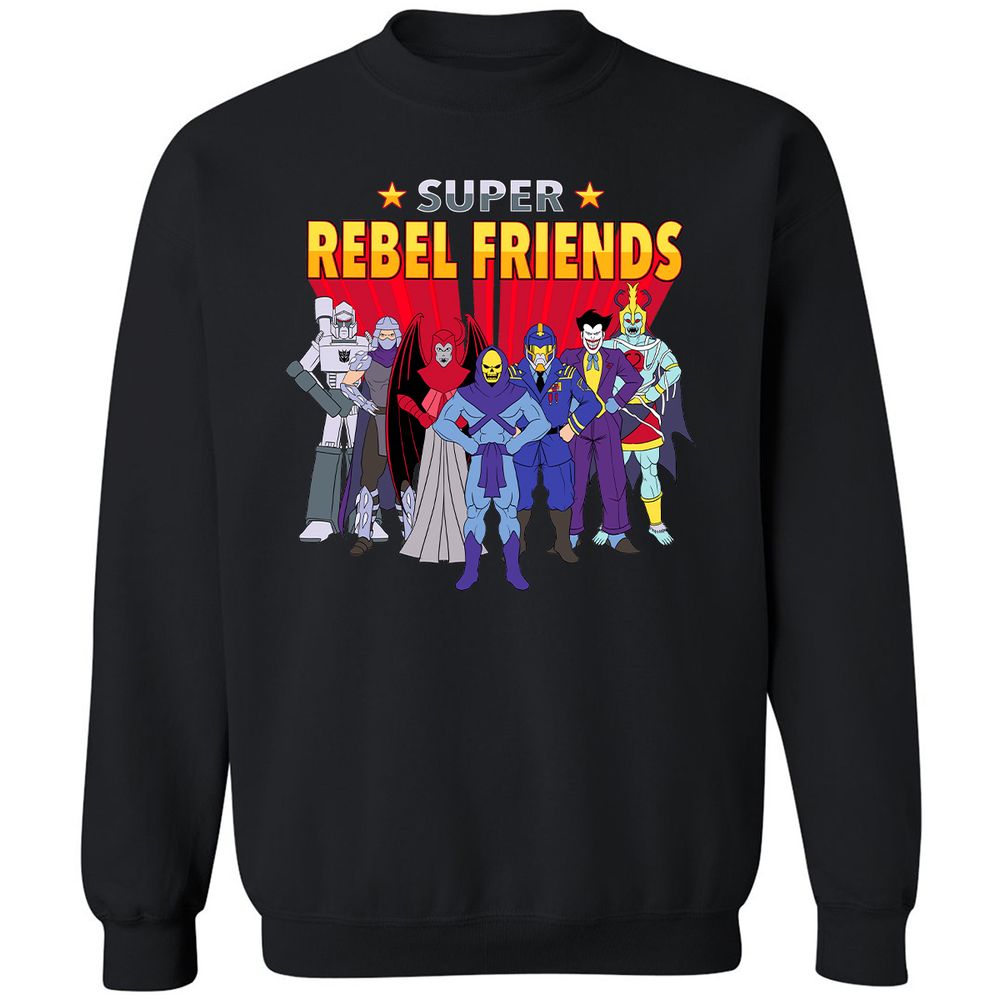 Classic Unisex Sweatshirt - MUEM3C6T - Black - 1