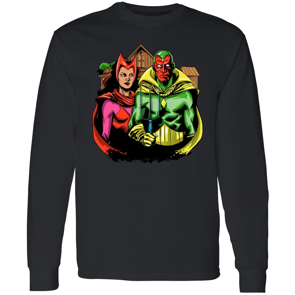 Long Sleeve T-Shirt - XSQTGYV9 - Black - 1