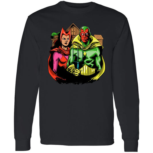 Long Sleeve T-Shirt - XSQTGYV9 - Black - 1