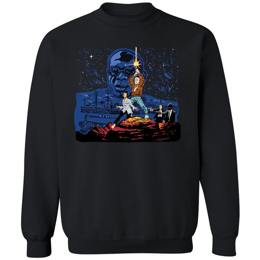 Classic Unisex Sweatshirt - 91UQAJW8 - Black - 1