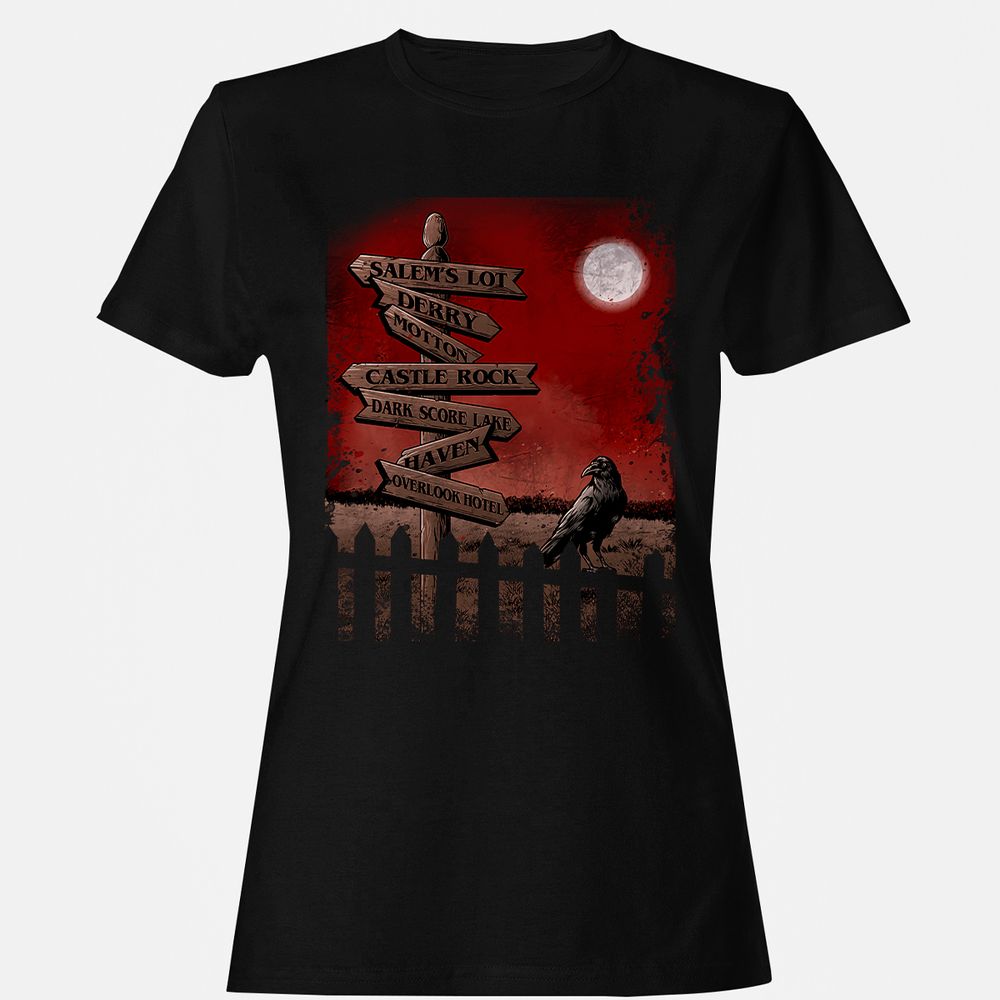 Women's T-Shirt - YM7QEK2E - Black - 1