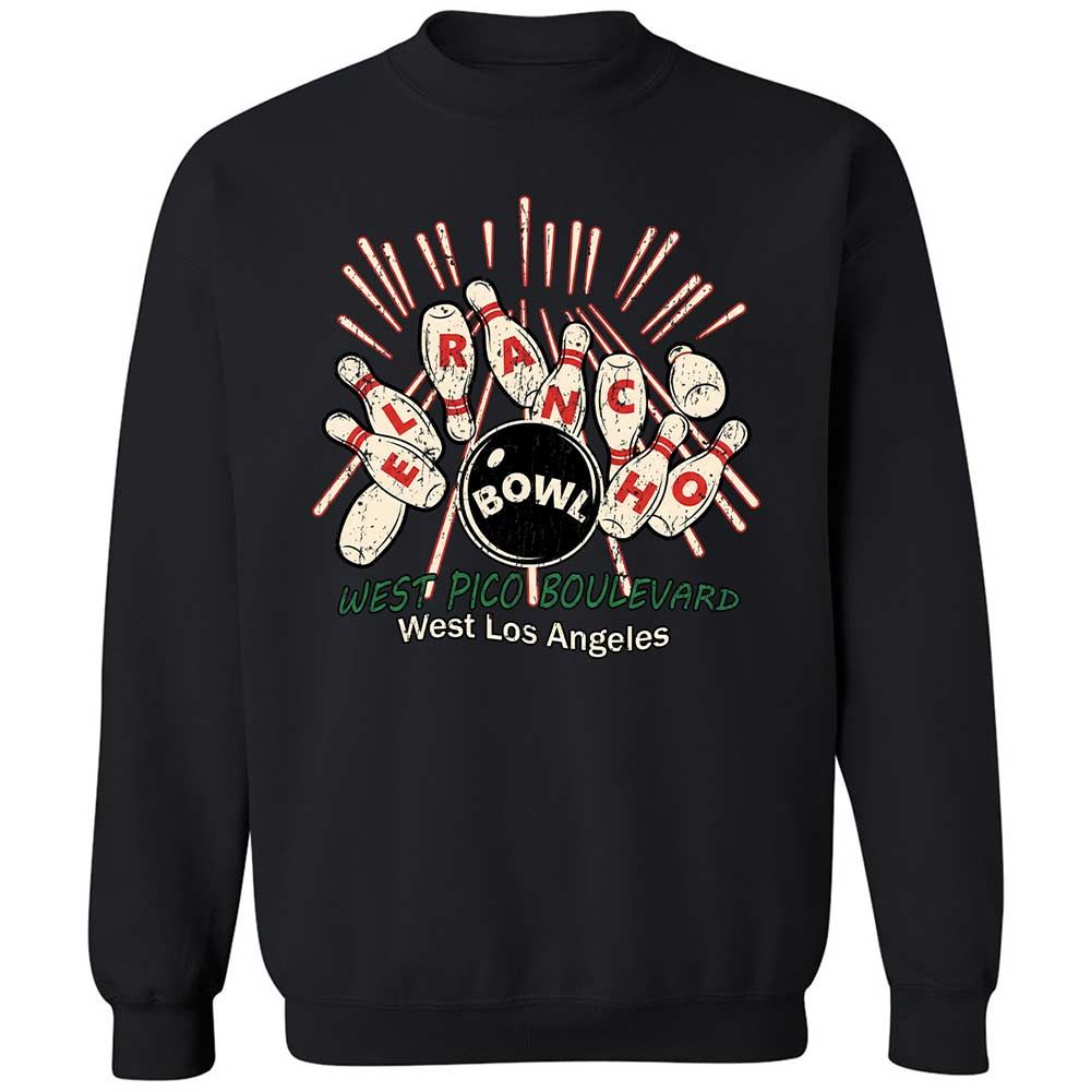 Classic Unisex Sweatshirt - 4Q2CGE6L - Black - 1