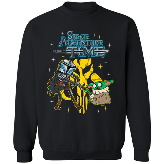 Classic Unisex Sweatshirt - 63ZU7PL6 - Black - 1