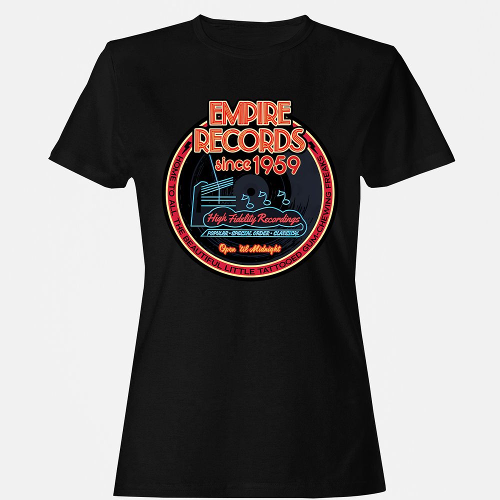 Women's T-Shirt - 7CZQT5XQ - Black - 1